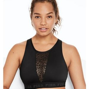 Victoria Secret Leopard Lace Sports Bra (nwot)